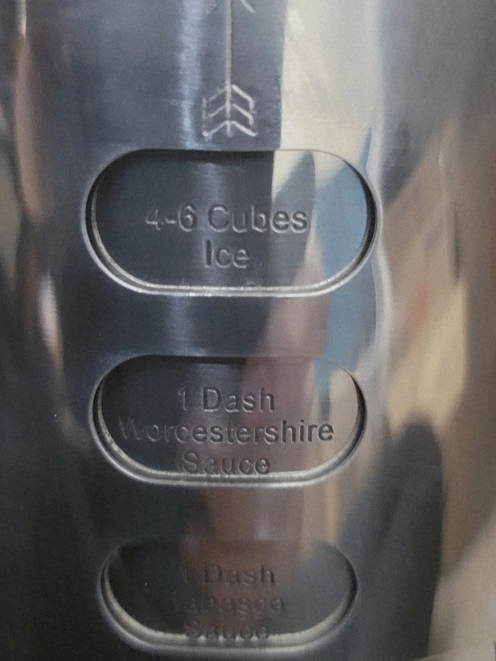 Dial-A-Drink Stainless Steel Cocktail Shaker with Recipe Guide - Silver